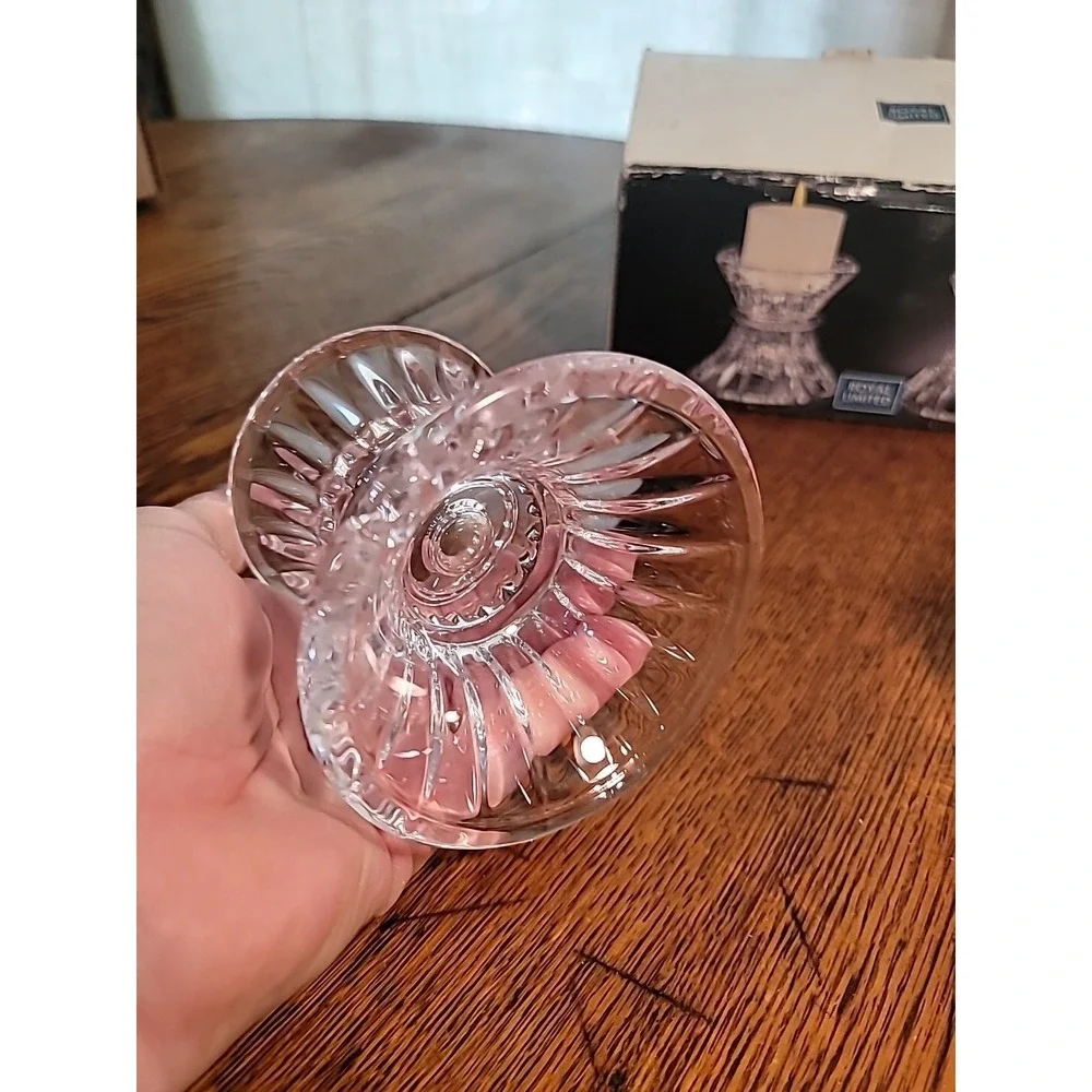 Candle Holders - Royal Limited 3.5 Inch New, Never Used, In Box